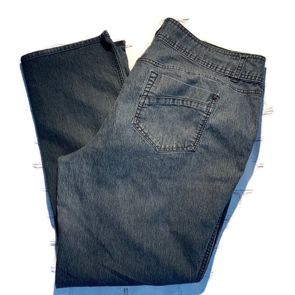 ANA Modern Fit Jeans Dark Wash Black 18W